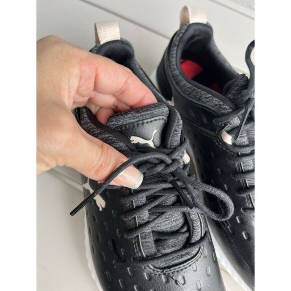 Puma Ignite Blaze Pro Golf Shoes - Women Size 6 - Black/Rosewater - Picture 6 of 12